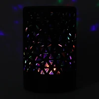 boho prismatic LED lamp 5.8in