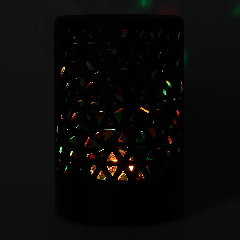 boho prismatic LED lamp 5.8in