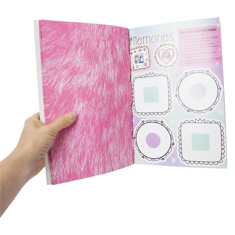 bff nail art with more than 700 nail stickers