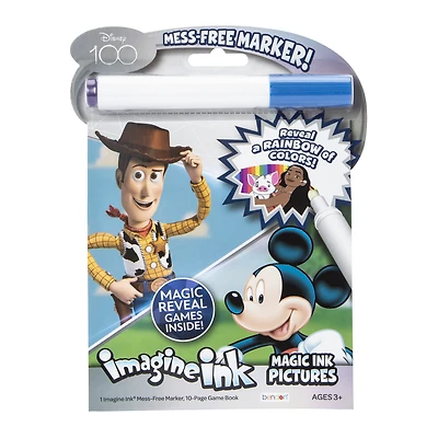 imagine ink® magic ink pictures mess-free coloring book