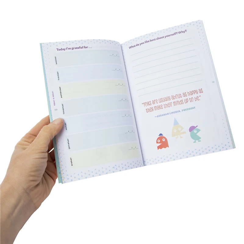 today is great: a daily gratitude journal for kids