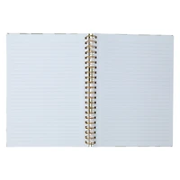 hardcover spiral notebook 8in x 11in