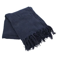 cotton throw blanket 50in x 60in