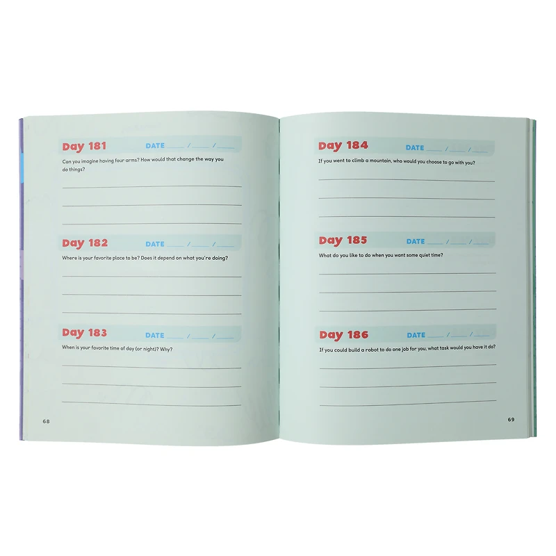 one question a day journal for kids