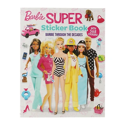 barbie™ super sticker book with 568 stickers
