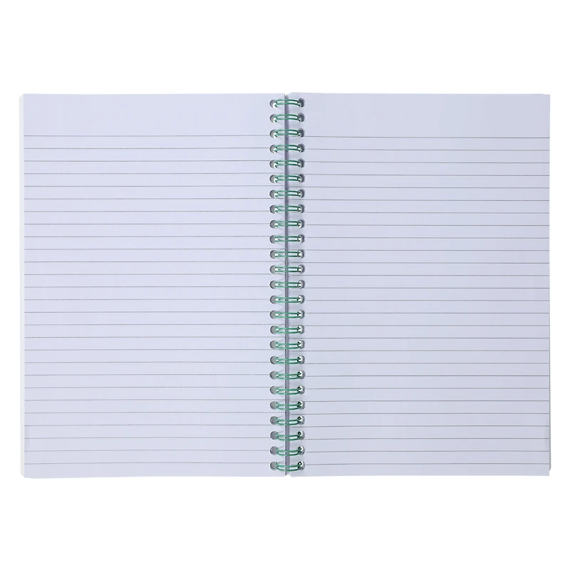 twin wire spiral bound journal