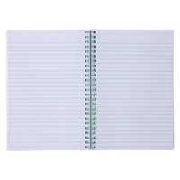 twin wire spiral bound journal