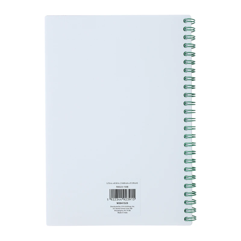 twin wire spiral bound journal