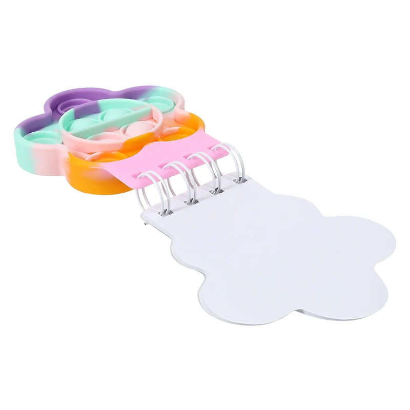 mini bubble popper notebook