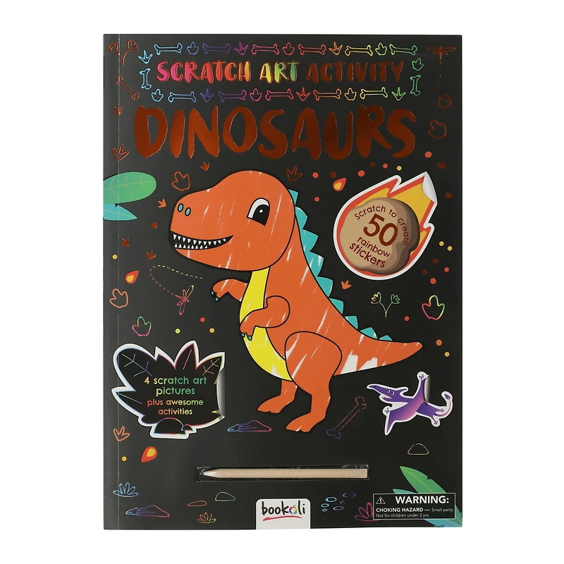 scratch art activity book