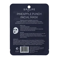 spa life pineapple punch facial mask 0.81oz