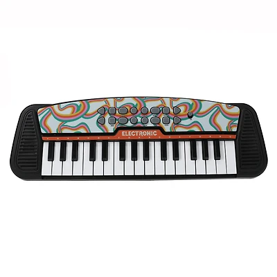 Electronic Keyboard - Swirls