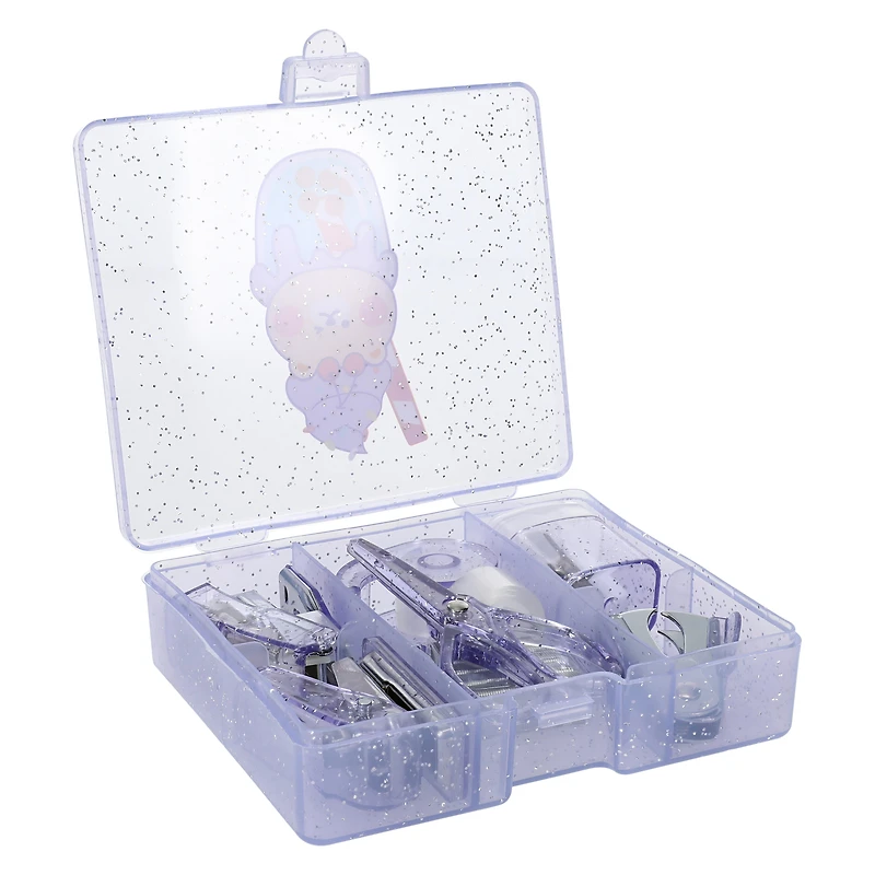 mini stationery set with 10 items