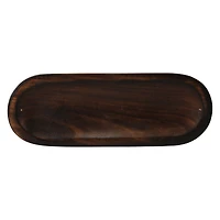 decorative wooden tray 11in