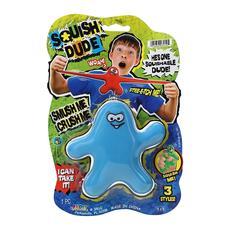 ja-ru® squish dude® stretchy toy