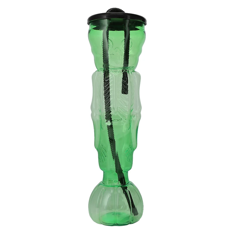 Skeleton Tumbler With Straw 29oz