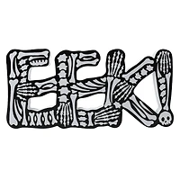 'eek' halloween decor sign 11in x 5.2in