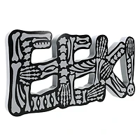 'eek' halloween decor sign 11in x 5.2in