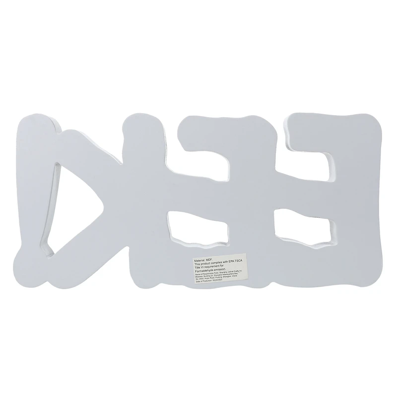 'eek' halloween decor sign 11in x 5.2in