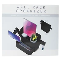 wall rack organizer & phone holder