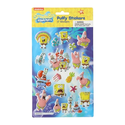 spongebob squarepants™ puffy stickers 17-count