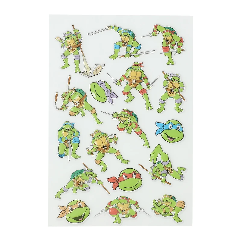 teenage mutant ninja turtles® puffy stickers 17-count