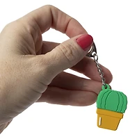 32 GB USB drive with novelty keychain case