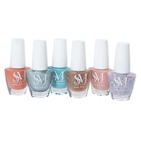 smoke & mirrors jojoba oil infused nail polish set 6-count