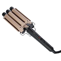vivaspa triple barrel hair waver