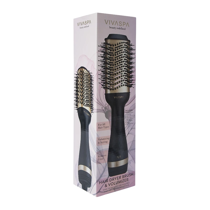 vivaspa hair dryer brush & volumizer