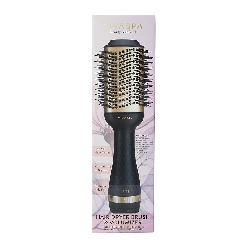 vivaspa hair dryer brush & volumizer