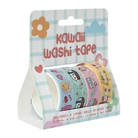 kawaii washi tape rolls 4-count
