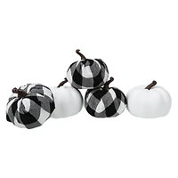 decorative pumpkins 5-count