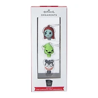 Hallmark Disney Tim Burton's The Nightmare Before Christmas mini ornaments 3-count