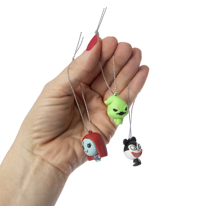 Hallmark Disney Tim Burton's The Nightmare Before Christmas mini ornaments 3-count