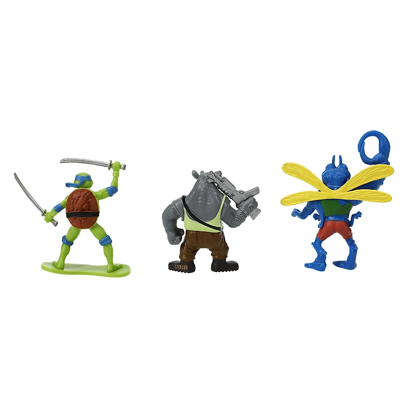 teenage mutant ninja turtles® mayhem mini action figures 3-count