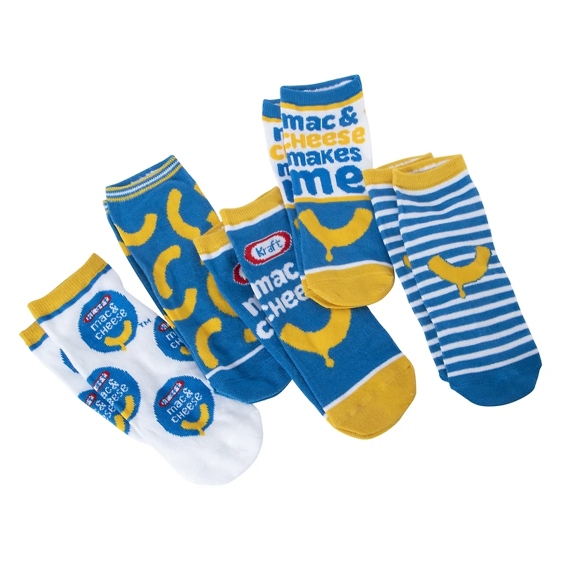 Kraft Mac & Cheese™ Ladies Ankle Socks 5-Pack