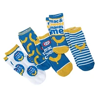 Kraft Mac & Cheese™ Ladies Ankle Socks 5-Pack