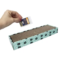 printed cat scratcher 13in x 4.5in