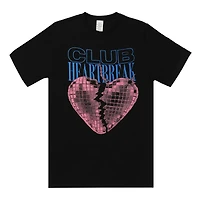 'club heartbreak' disco graphic tee