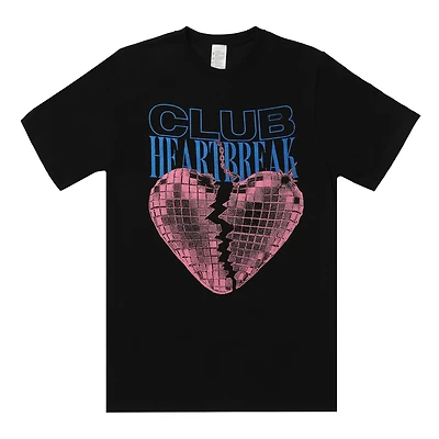 'club heartbreak' disco graphic tee