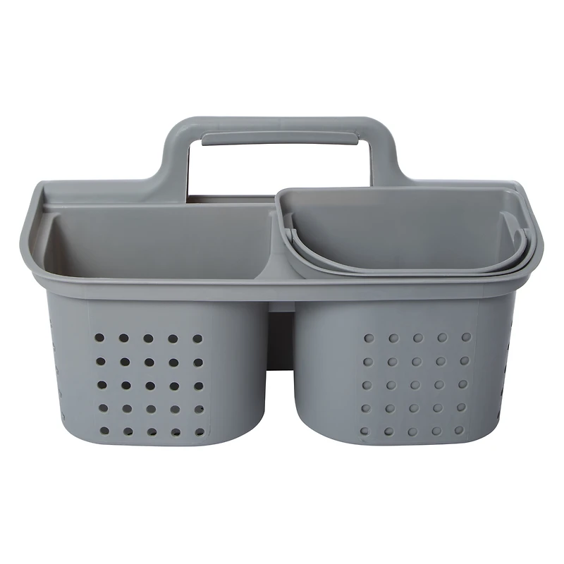 shower caddy with handle 15.95in x 11in