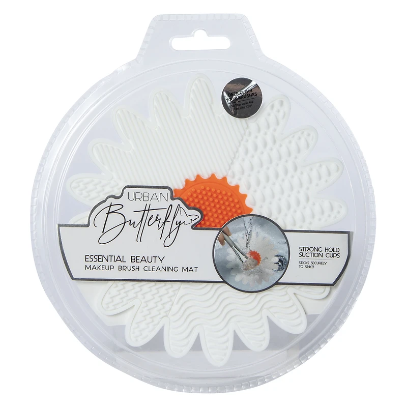 makeup brush cleaning mat with suction cups