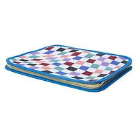 neoprene 3-ring zipper binder 12.9in x 10.1in