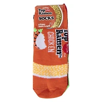 top ramen™ ladies ankle socks 5-pack