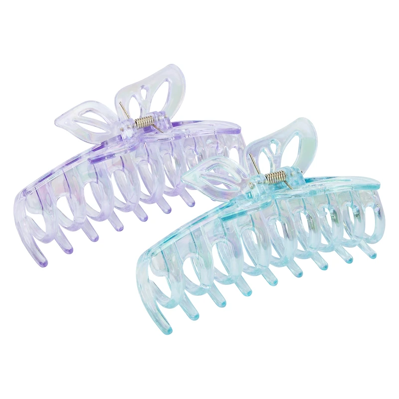 butterfly claw clips 2-pack