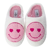 Ladies Happy Face Slippers
