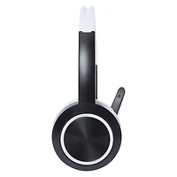 soundbud kid-safe wired headphones with boom mic