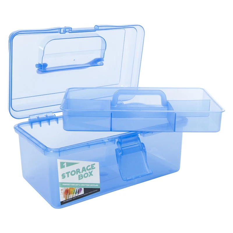 storage box with lid 10.25in x 6.5in