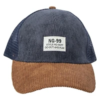 corduroy trucker hat